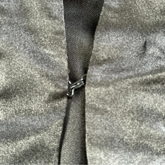 Briggs New York Women’s Large Black Eyelet Hook Eye Topper Jacket Career Evening - Picture 7 of 15